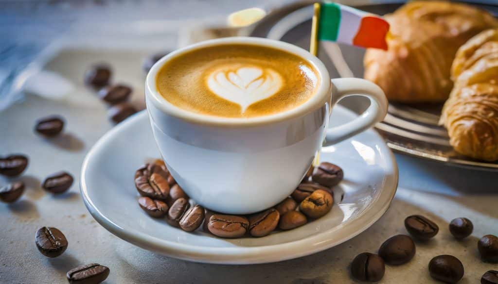L'origine italienne du café Espresso, qui a été francisé en Expresso