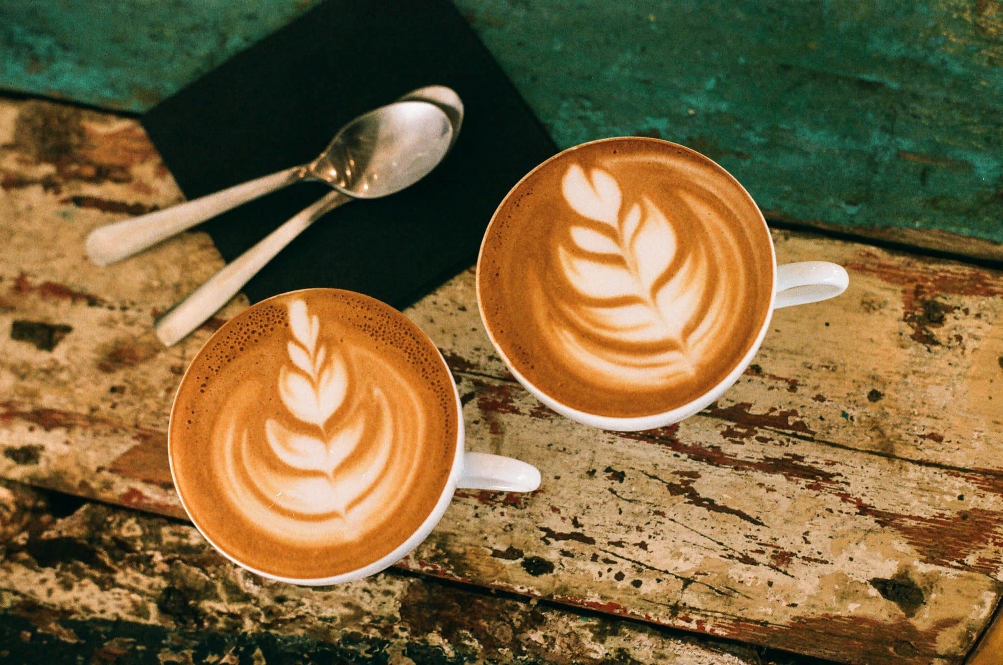 Des café Latte Art
