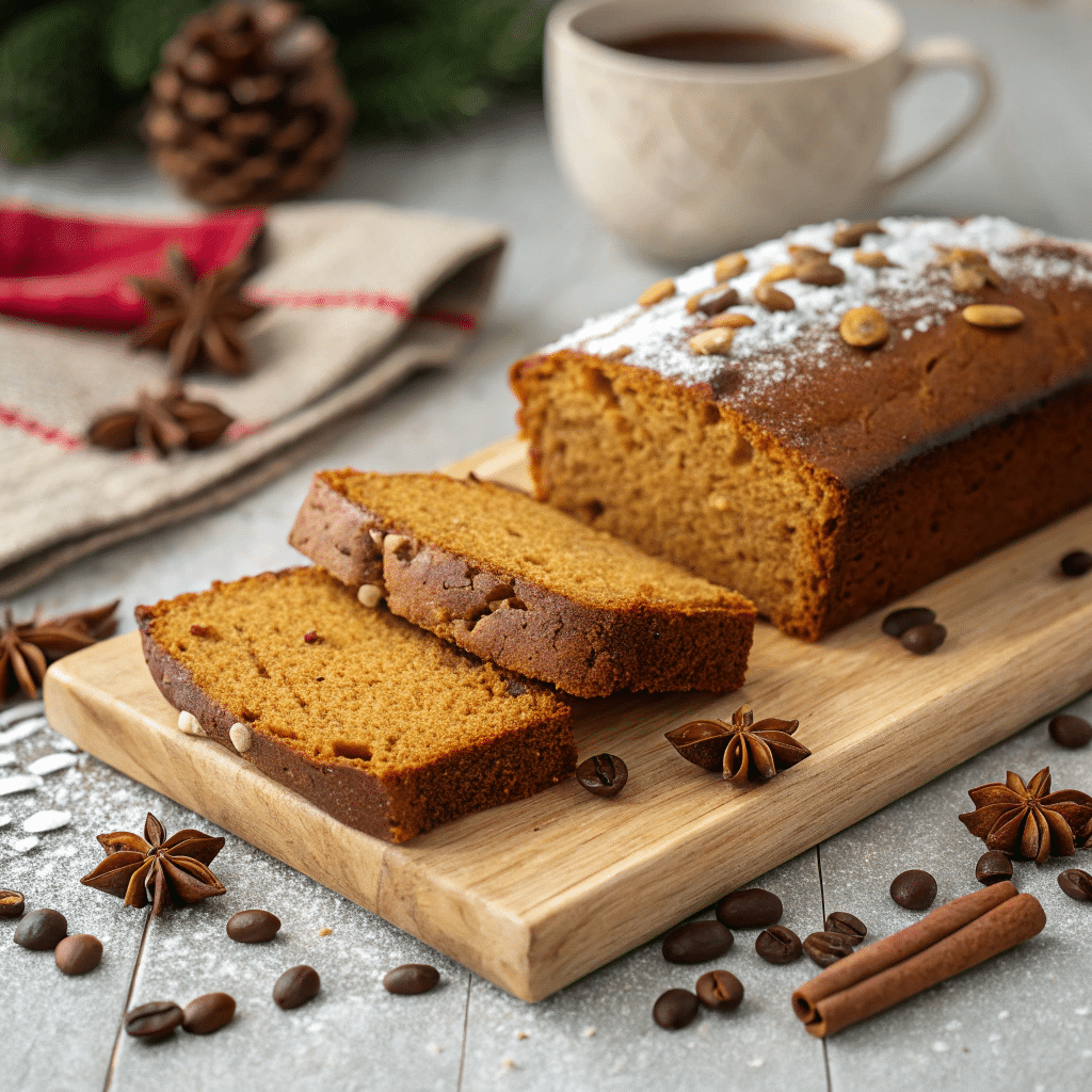 La recette simple et rapide du pain d’épices au café