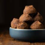 Truffes au chocolat et café
