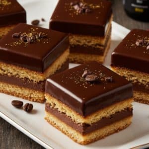 Petits-fours-chocolat-cafe » Café 9|38 Petits fours au chocolat et au café.